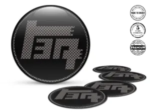 Toyota TRD Ruota Badges Stile Adesivi Epossidici Top